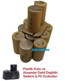 Resim Attlas Atlas Eco V 14.4v Batarya Için 2200mah Tnl Nicd Pil Grubu 