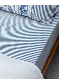 Resim Madame Coco Mathilda Çift Kişilik Pamuklu Ecocell Düz Pike Takımı - Beyaz 8684427024935 Beyaz 