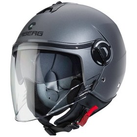 Resim Caberg Riviera V4 Güneş Vizörlü Motosiklet Kaskı Metalik Gri 