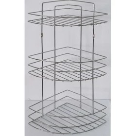Resim GU-Bİ Metal 3 Katlı Banyo Köşelik ART-0035 
