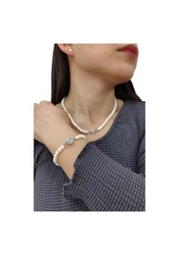 Resim Chavin Doğal İnci Kolye Küpe Bileklik Özel Kutulu Set Ep96by 