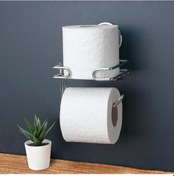 Resim Vakumlu Tuvalet Kağıdı Askısı Yedekli 2 Li 