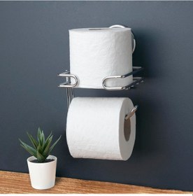 Resim Vakumlu Tuvalet Kağıdı Askısı Yedekli 2 Li 