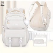 Resim Oldfriend Pembe Genç Kız Sırt Çantası Seti 15.6 Inç Laptop Okul Seyahat Çantası Pembe 