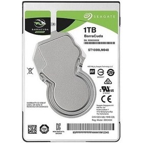 Resim Seagate Barracuda 2,5" 1tb 128mb St1000lm048, 5400rpm, Notebook Hdd 