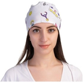 Resim Likralı Hemşire Bone 001 
