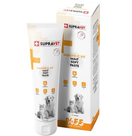 Resim Supravet İmmune C Kedi ve Köpek Bağışıklık Güçlendirici Malt Paste 100 ml 