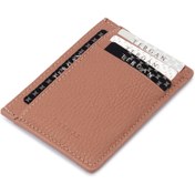 Resim Pudra Deri Unisex Kredi Kartlık - S1KK00001676-I0U 