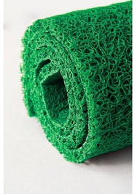 Resim Abk Kıvırcık Yeşil Paspas 120 Cm Kaymaz Yolluk Kaydırmaz Halı Abk0883 - 