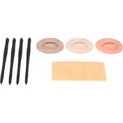 Resim Hao Kan Yarı Kalıcı Dövme Uygulama Cilt Seti Komple Silikon Tek Kullanımlık Kalem Astar Shader Microblading Araçları 