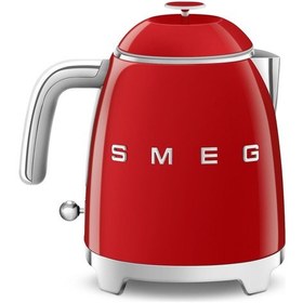 Resim Smeg 50's Style KLF05 800 ML 1400 W Mini Su Isıtıcı Kettle Kırmızı 
