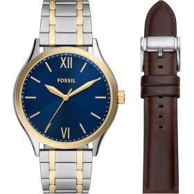 Resim Fossil FBQ2786SET Erkek Kol Saati ve Yedek Kordon 