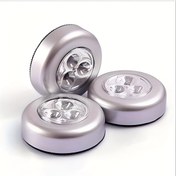 Resim 1/3/5/10 adet Pil Küçük Duvar Lambası, Dolap Duvar Işığı, Araba Duvar Işığı, 3 * AAA Pillerle Çalışır Dahil Değildir, Yatak Odası, Oturma Odası, Koridor, Mutfak için Uygun 