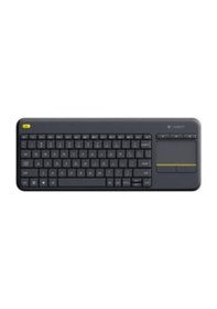 Resim Teknopaz2 Logitech K400 Plus Kablosuz Klavyesiyah 920-007149 