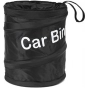 Resim Besthome1 Black Kompakt Katlanır Araba Çöp Kutusu Sızdırmaz Dayanıklı Oxford Kumaş 