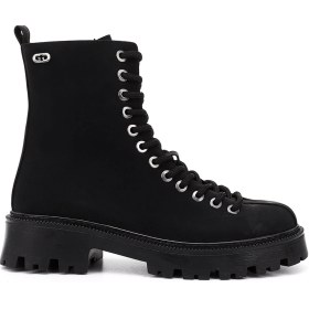 Resim Gönderi R Kadın Siyah Fermuarlı Kalın Topuklu Postal Bot Dkzb67638461 Siyah 