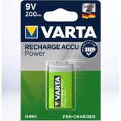 Resim Varta Şarj Edilebilir Accu 9V 200MA 