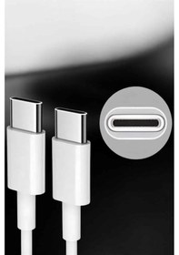 Resim Techmrt Apple iOS Uyumlu Type-c Girişli Hızlı Şarj 15/15 Pro Max Adaptör Ve Kablosu 