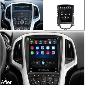 Resim Necvox Opel Astra J Tesla 2010-2014 Multimedya Navigasyon Usb Kamera Carplayer 6 Ram 