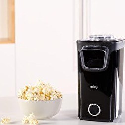 Resim Mioji Mio POPX1 Yağsız Kompakt Mısır Patlatma Makinesi - Siyah 