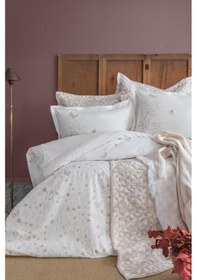 Resim Apricitas Home Çift Kişilik Yatak Örtülü Nevresim Set Liberty Linen 