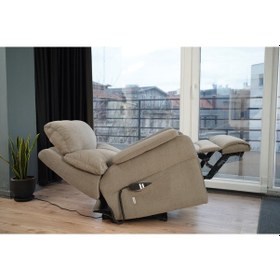 Resim Teknokonfor Skype Masajlı Baba Tv Koltuğu- Hareketli Başlı 