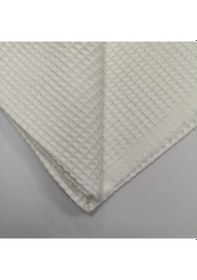 Resim Waffle Pike Bornozluk Kumaş 100% Pamuk W-01 Beyaz 