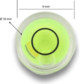 Resim Ø 18 mm Su Terazisi Tüpü Düzlem Ölçüm P26-BE1 