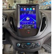 Resim Ford Courier Tesla Ekran 2016-2021 Uyumlu Carplayli Android Multimedya 8gb Ram 128GB Dahili Hafıza 