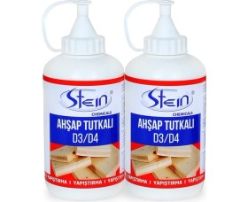 Resim Stein D3-D4 Şeffaf Süper Güçlü Ahşap Tutkalı 550 Gr. x 9 Adet 