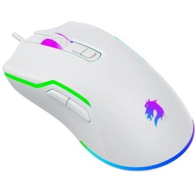 Resim GameBooster M18 Inferno 2.4ghz Kablosuz Rgb Aydınlatmalı Beyaz Profesyonel Gaming Mouse 