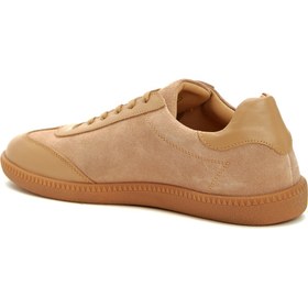 Resim Network Nude Kadın Deri Sneaker 