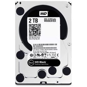 Resim WD Black WD2003FZEX, 3.5 , 2 TB, 7200Rpm, SATA, Hard Disk Drive 