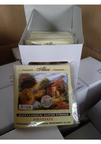 Resim Alice 5 Paket Klasik Gitar Teli-5 Set Bir Arada 