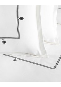 Resim Madame Coco Lilas Çift Kişilik Nakışlı Nevresim Takımı - Saten Nt0000000113çift Kişilik-antrasit 