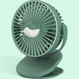 Resim Yue Store MF004 Taşınabilir USB Klip Fan Yeşil (Yurt Dışından) 