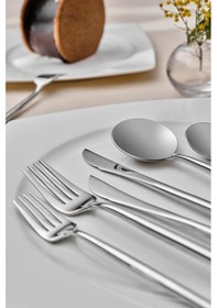 Resim Karaca Premium Jüpiter Platin 12 Kişilik 84 Parça Çatal Kaşık Bıçak Takımı Platin 