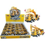 Resim YH-711-54A Sürtmeli Metal 1:50 Sarı Vinç ve 