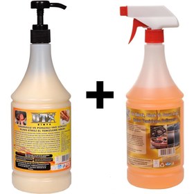 Resim Dtx Kimya Kumlu El Temizleme Kremi ( Sabunu ) 1 Kg & Oto Böcek, Sinek Temizleme Ilacı Konsantre (1/5) 1 Litre 