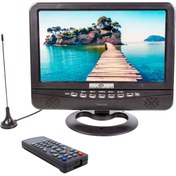 Resim 9.5 Tft Lcd Usb/sd Analog Tv Tuner Portable Tv Monitör (4119) 