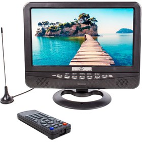 Resim 9.5 Tft Lcd Usb/sd Analog Tv Tuner Portable Tv Monitör (4119) 