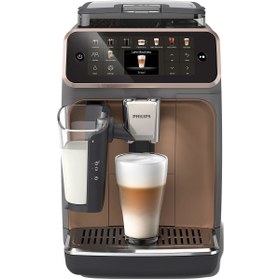Resim Philips LatteGo Tam Otomatik Espresso Makinesi, 20 Sıcak ve Soğuk İçecek, Silent Brew, EP5544/80 