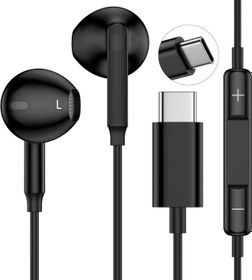Resim C Tipi Kulaklıklar Kablolu Kulaklık Kablolu Kulaklıklar USB C Samsung Galaxy S25 S25 Ultra/S25 Artı/S24/S23/A56/A36/A26/A16, iPhone 16e/16 Artı/16 Pro Max, Pixel 9, Mic ve Uzaktan Kumanda Gürültü 