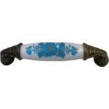 Resim Ennalbur Porselen Kulp Antik Sarı 96 mm 