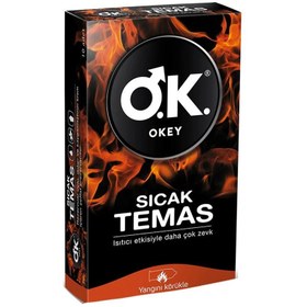 Resim Okey Sıcak Temas Prezervatif 10 Adet 