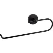 Resim Dibanyo Amasra Kapaksız Kağıt Havluluk Siyah 