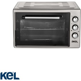 Resim Akel Af381l Tavuk Çevirmeli & Lambalı 38 Litre Midi Fırın 