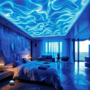 Resim 1 adet, Su Dalgalanması Renkli Projeksiyon Lambası, Gece Işığı, Kitap Lambası, Masa Taburesi, Projeksiyon Lambası, Atmosfer Lambası, Yatak Odası, Çalışma Odası, Oturma Odası, KTV, Müzik Odası, Çift Hediyesi, Sevgililer Günü, Festival, Romantik, Sıcak, Sevimli, RGB aydınlatma efektleri, renk değiştirme, enerji tasarrufu, uzaktan kumanda ile, USB arabirimi, USB lambaları ve süslemeleri, bilgisayar aksesuarları çevre birimleri 