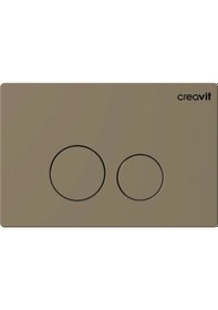 Resim Creavit Terra Mat Cappucino Boyalı Kumanda Paneli GP9002.06 Kahverengi 