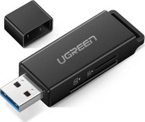 Resim USB 3.0 SD ve Micro SD Kart Okuyucu Siyah Ugreen